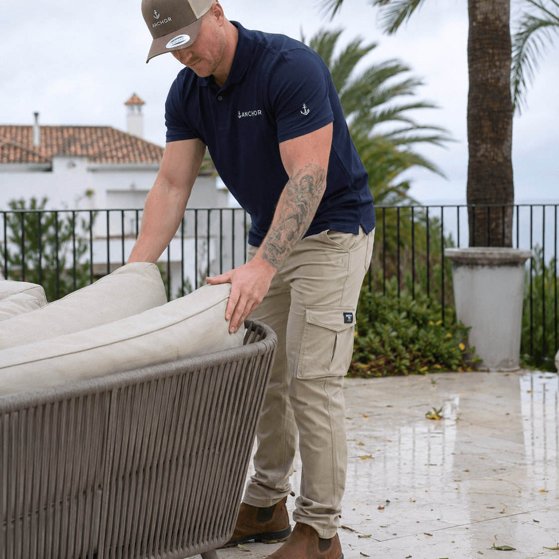 checking a property in marbella after a storm for an overseas owner